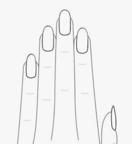 Custom nail shape design development