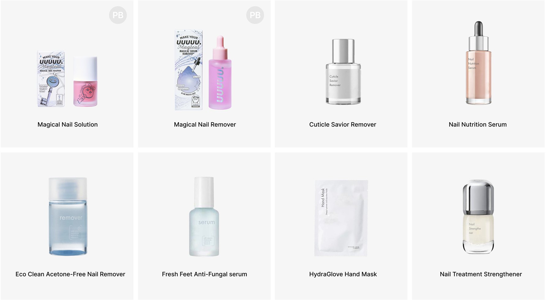 Nail care products