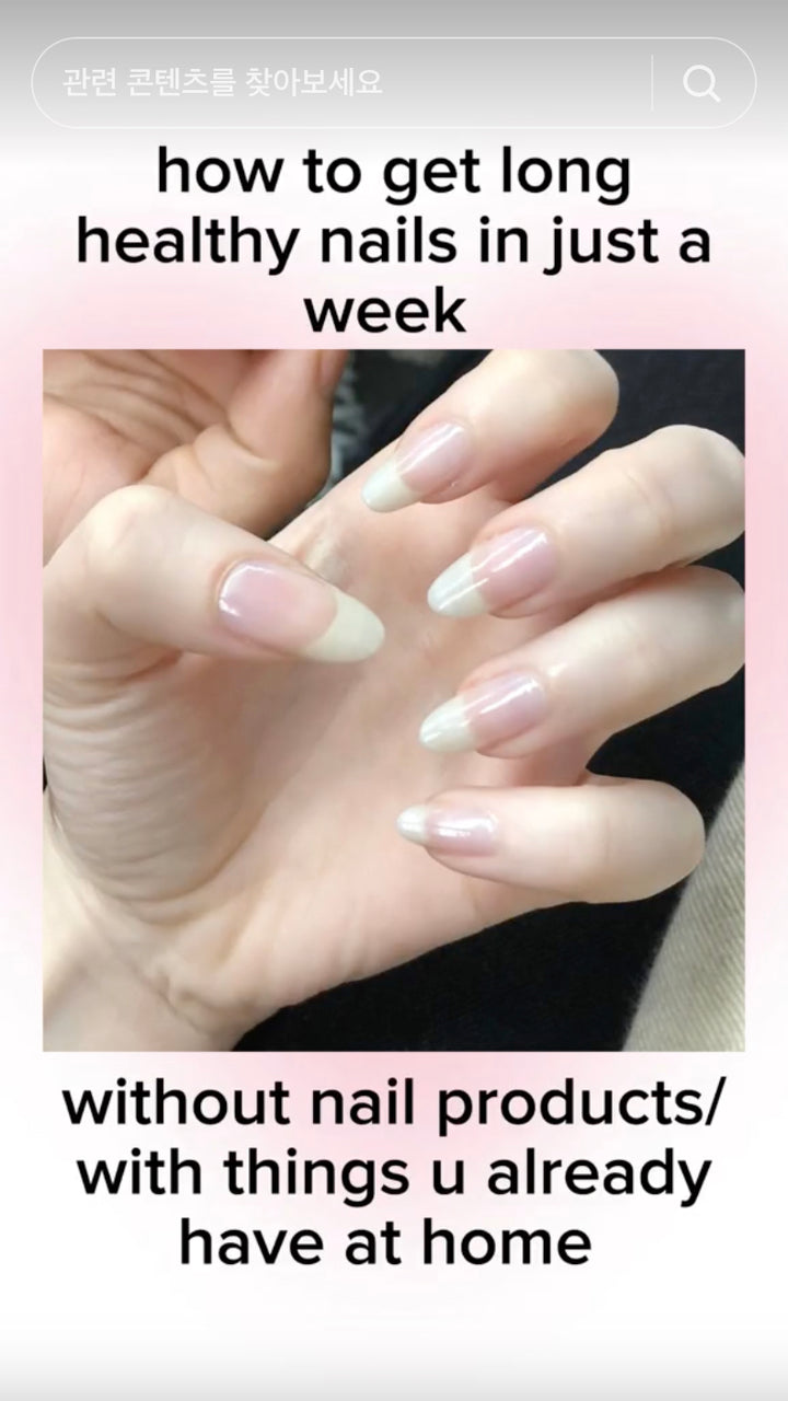 How to get long healthy nail?